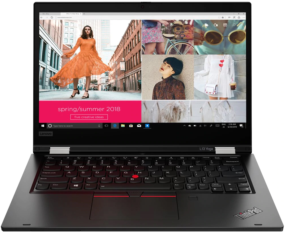 фото Ноутбук-трансформер lenovo thinkpad l13 yoga (20r50004rt)