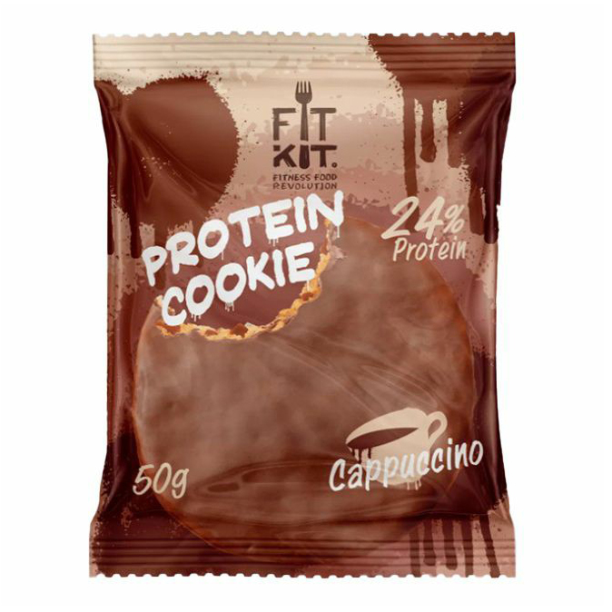 

Печенье FitKit протеиновое капучино 50 г
