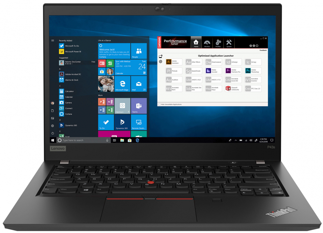 

Ультрабук Lenovo ThinkPad P43S (20RH002JRT), ThinkPad P43S