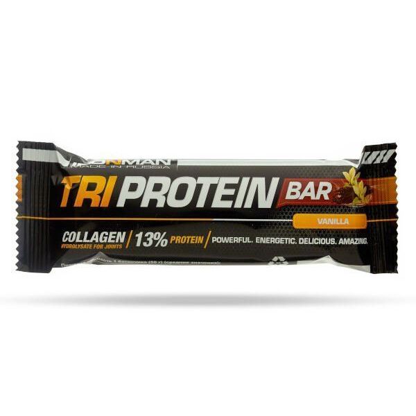 

Батончик Ironman Tri Protein Bar с ванилью темная глазурь 50 г