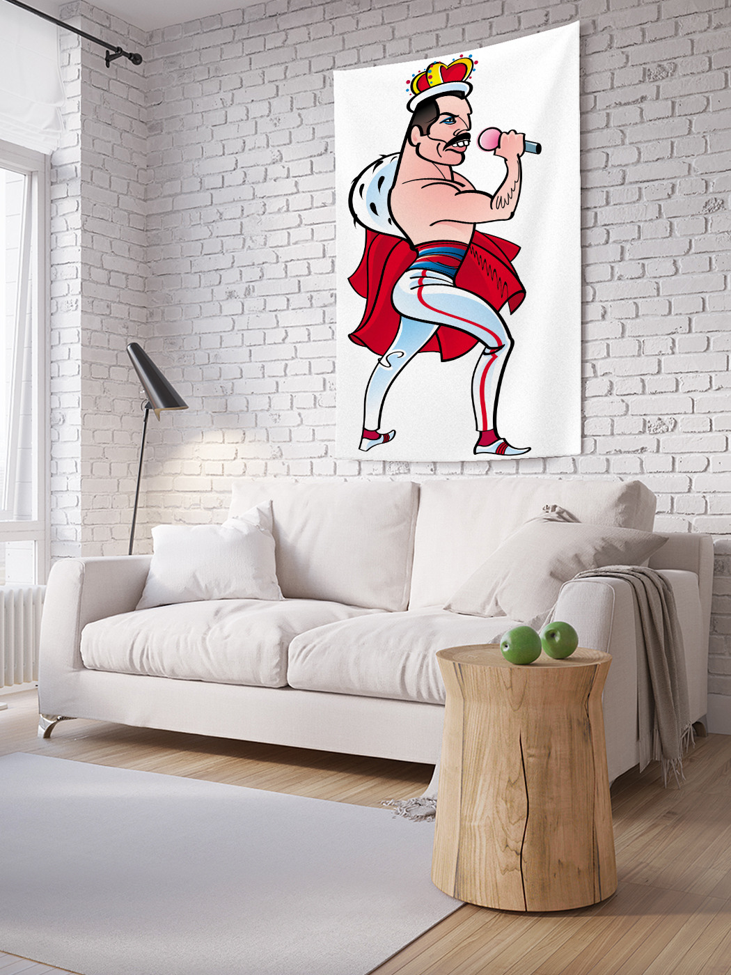 

Вертикальное фотопанно на стену JoyArty Фредди Меркьюри 150x200 см, Фредди Меркьюри