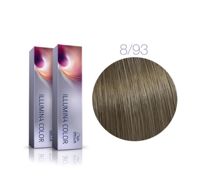 

Wella Крем-краска Illumina Color 8/93 Лунный туман