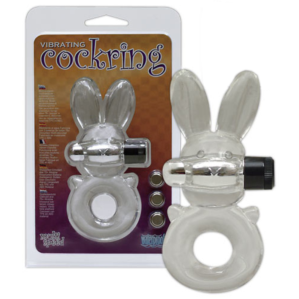 Эрекционное кольцо Orion CockRing со стимуляцией, серое