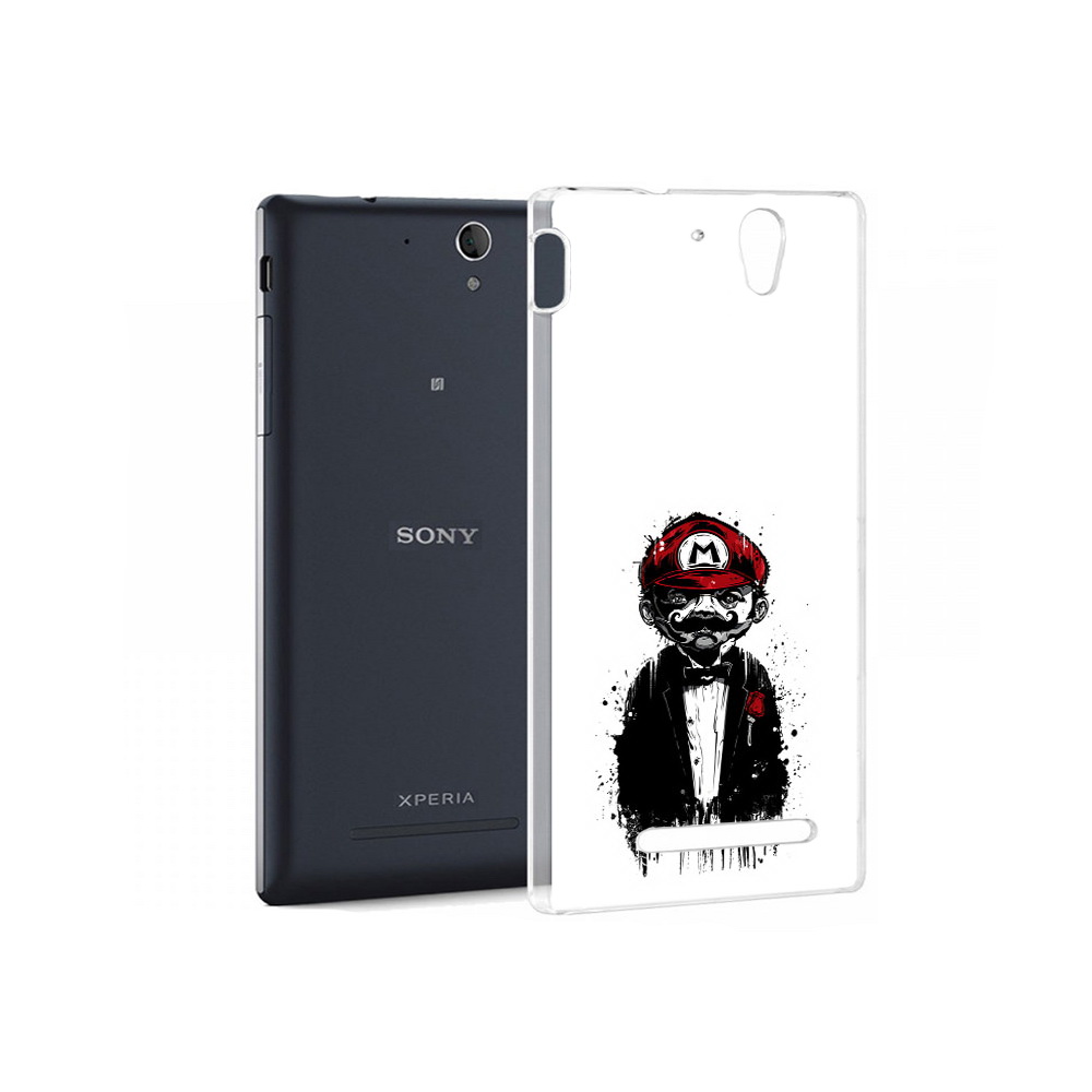 

Чехол MyPads Tocco для Sony Xperia C3 марио (PT18760.251.458), Прозрачный, Tocco
