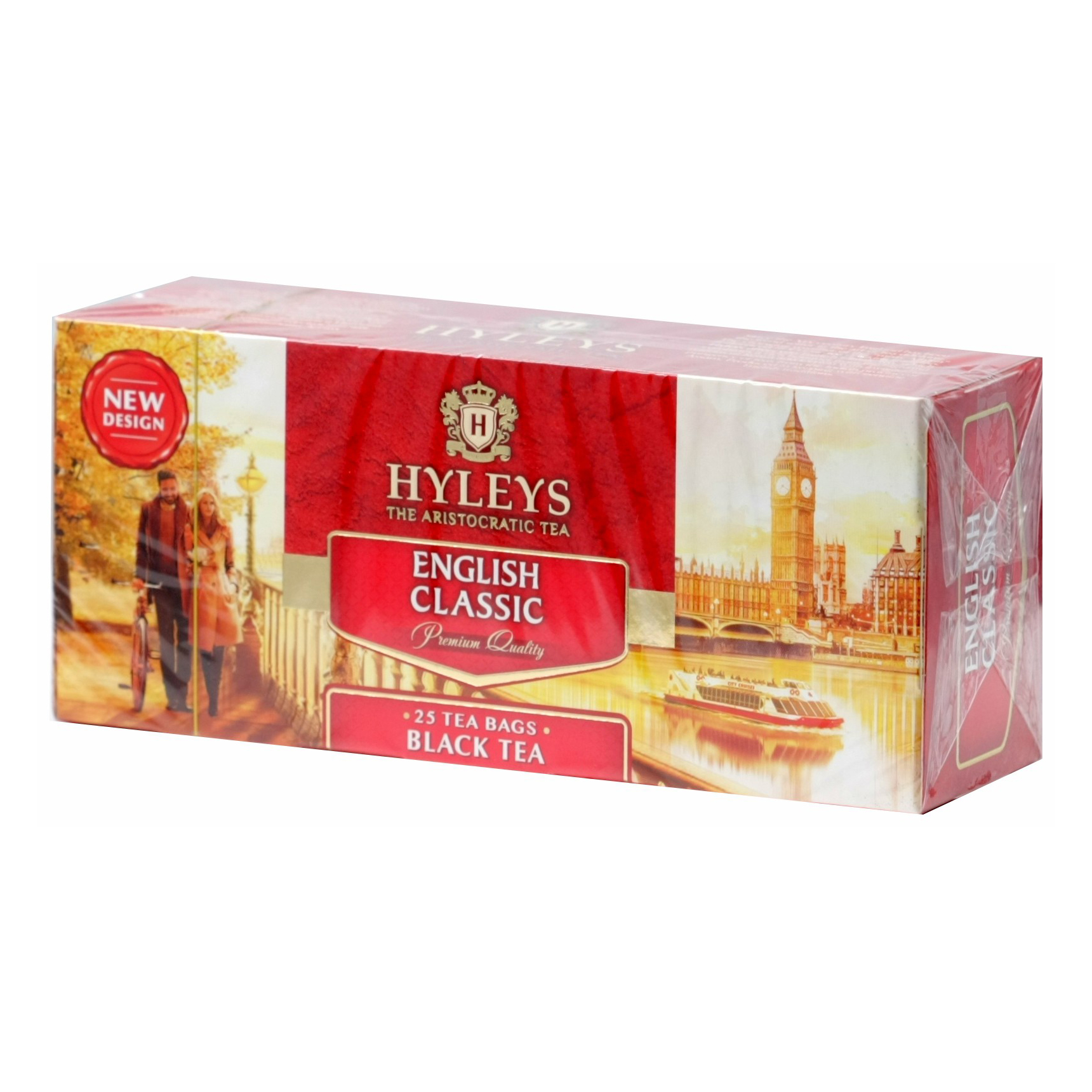 

Чай черный Hyleys English Classic байховый 1,5 г х 25 шт