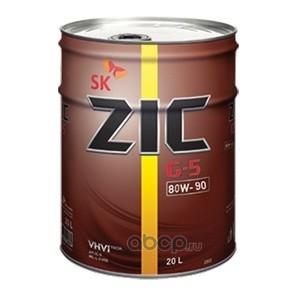 

Трансмиссионное масло ZIC 192633 80w90 20 л, трансмиссионное масло G-5 80W-90 192633, 20л