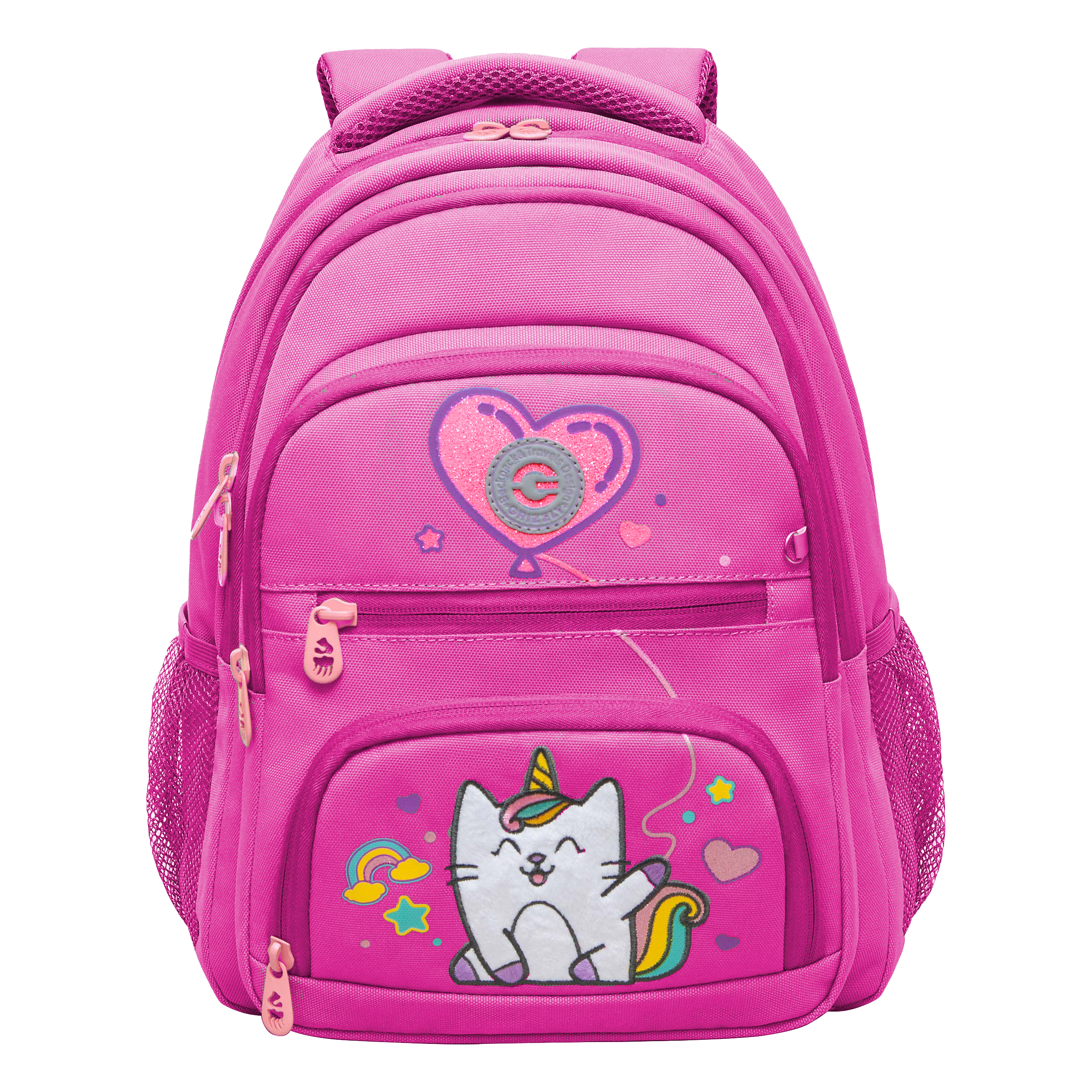 Рюкзак молодежный GRIZZLY с 3 отделениями укрепленной спинкой RG-462-31 7896₽