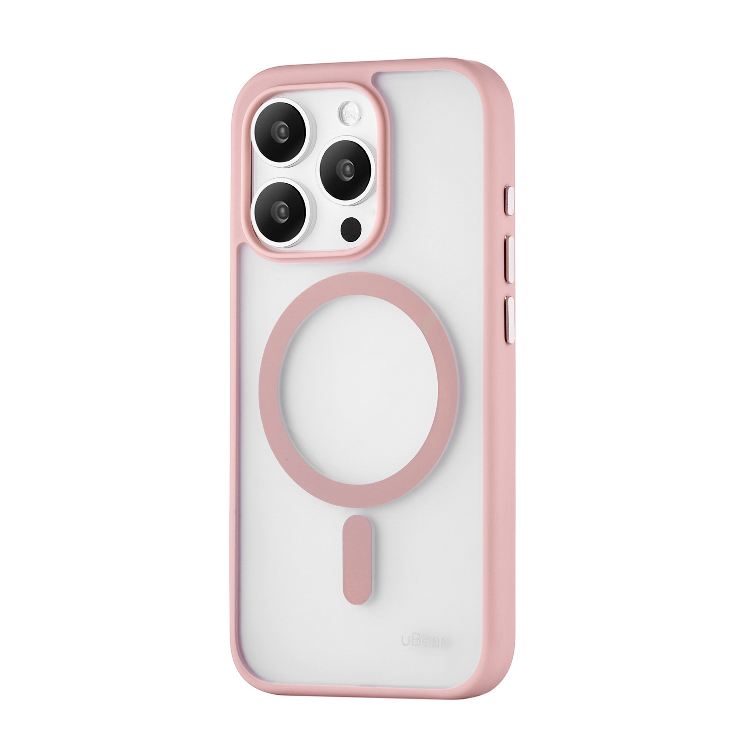 Чехол для iPhone 15 Pro uBear Cloud Mag Case, MagSafe совместимый, усиленный, силк-тач