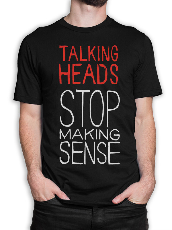 фото Футболка мужская design heroes talking heads - stop making sense черная xs