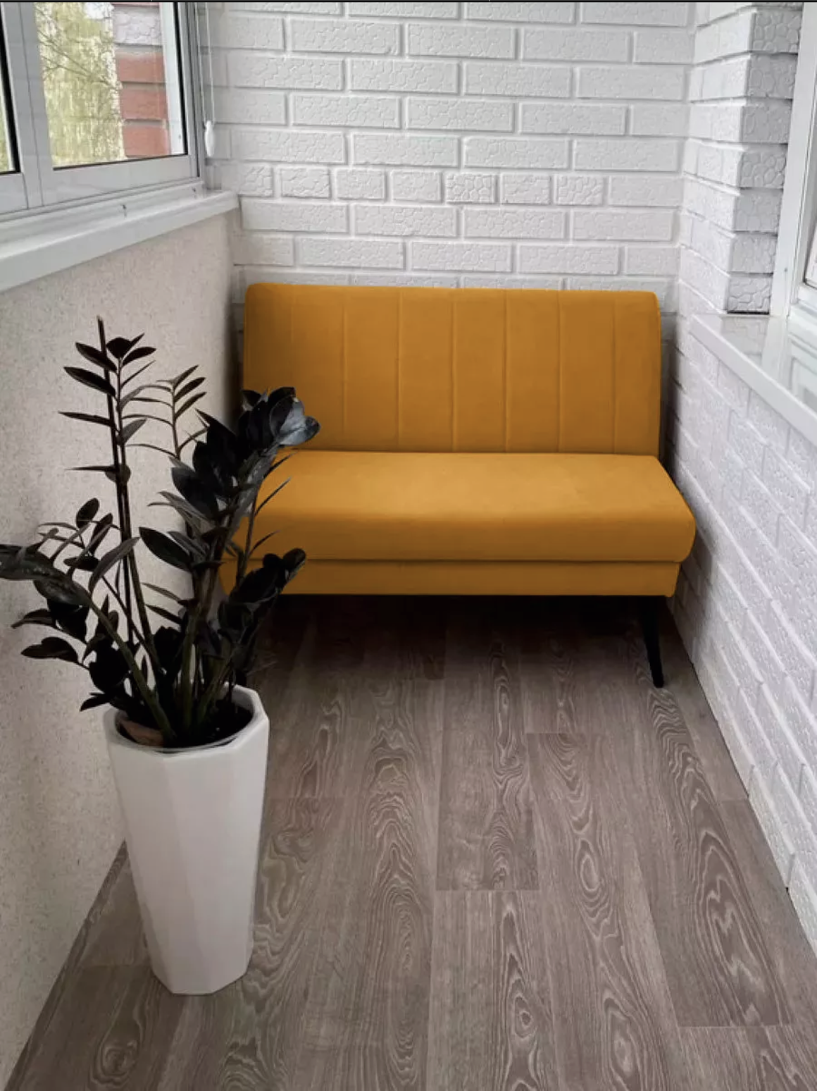 

Диван офисный Alderson Стокгольм желтый, Стокгольм