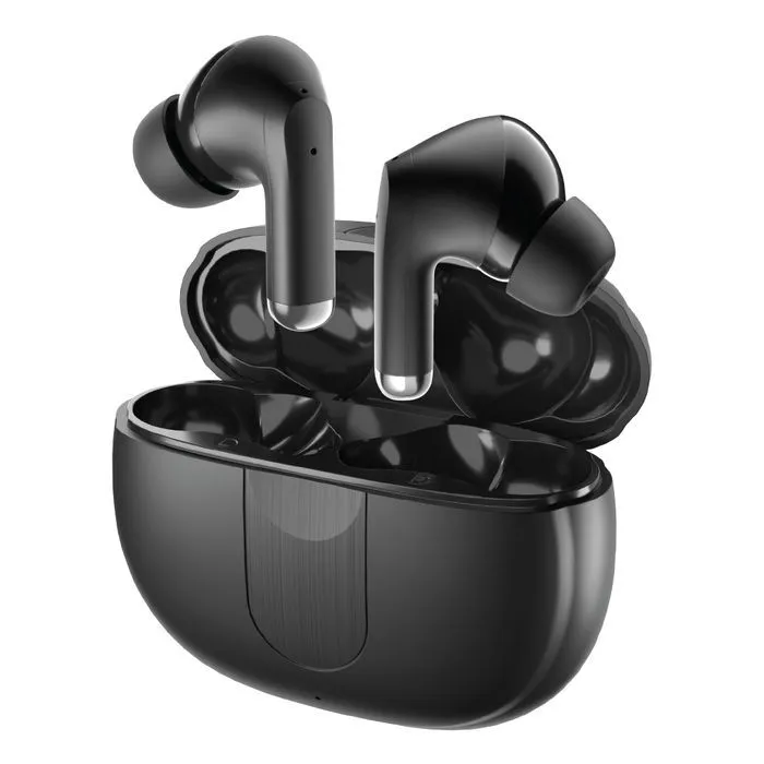 

Наушники беспроводные Olmio TWE-20, True Wireless черные, TWE-20
