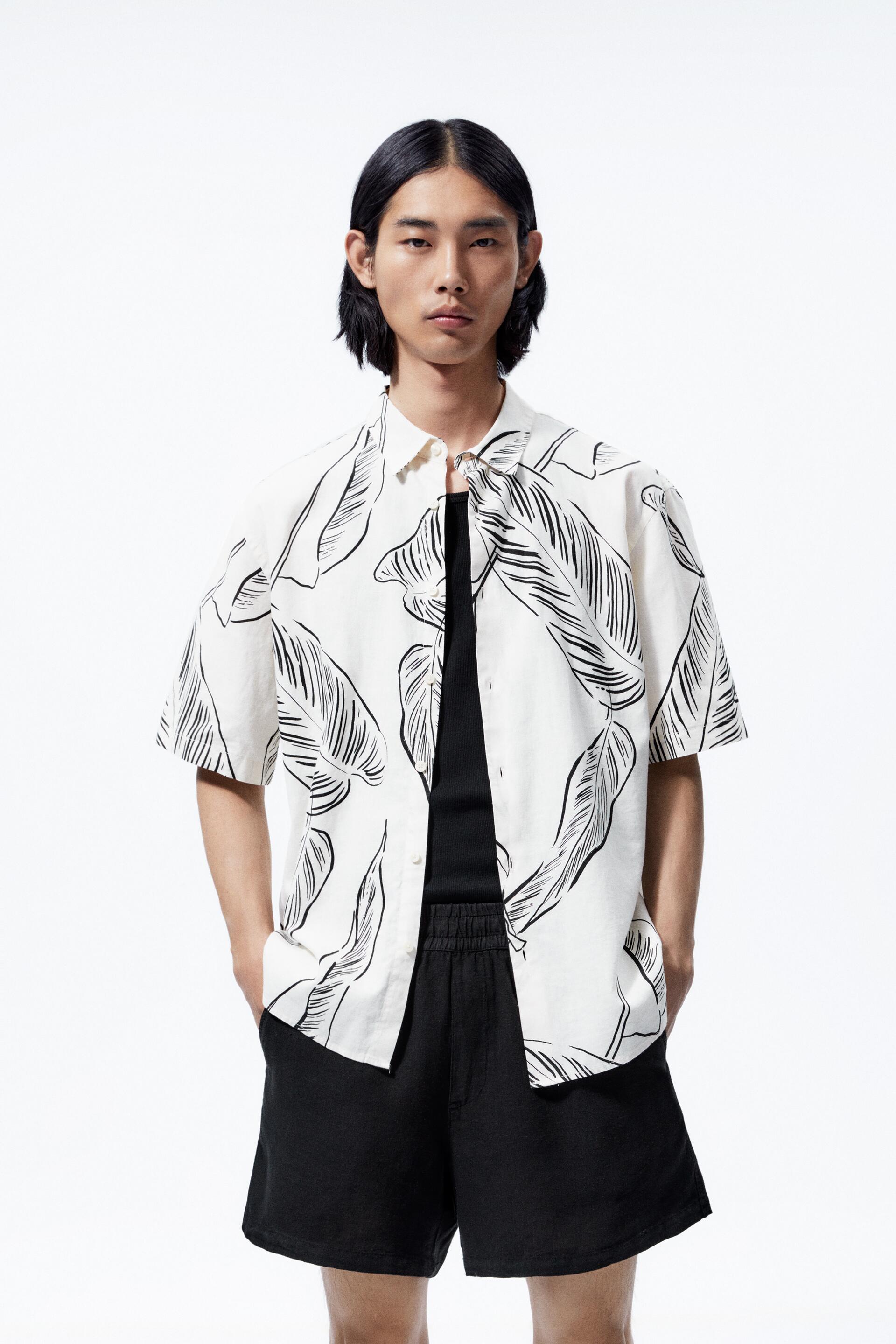 

Рубашка мужская ZARA 05588154 белая M, 05588154