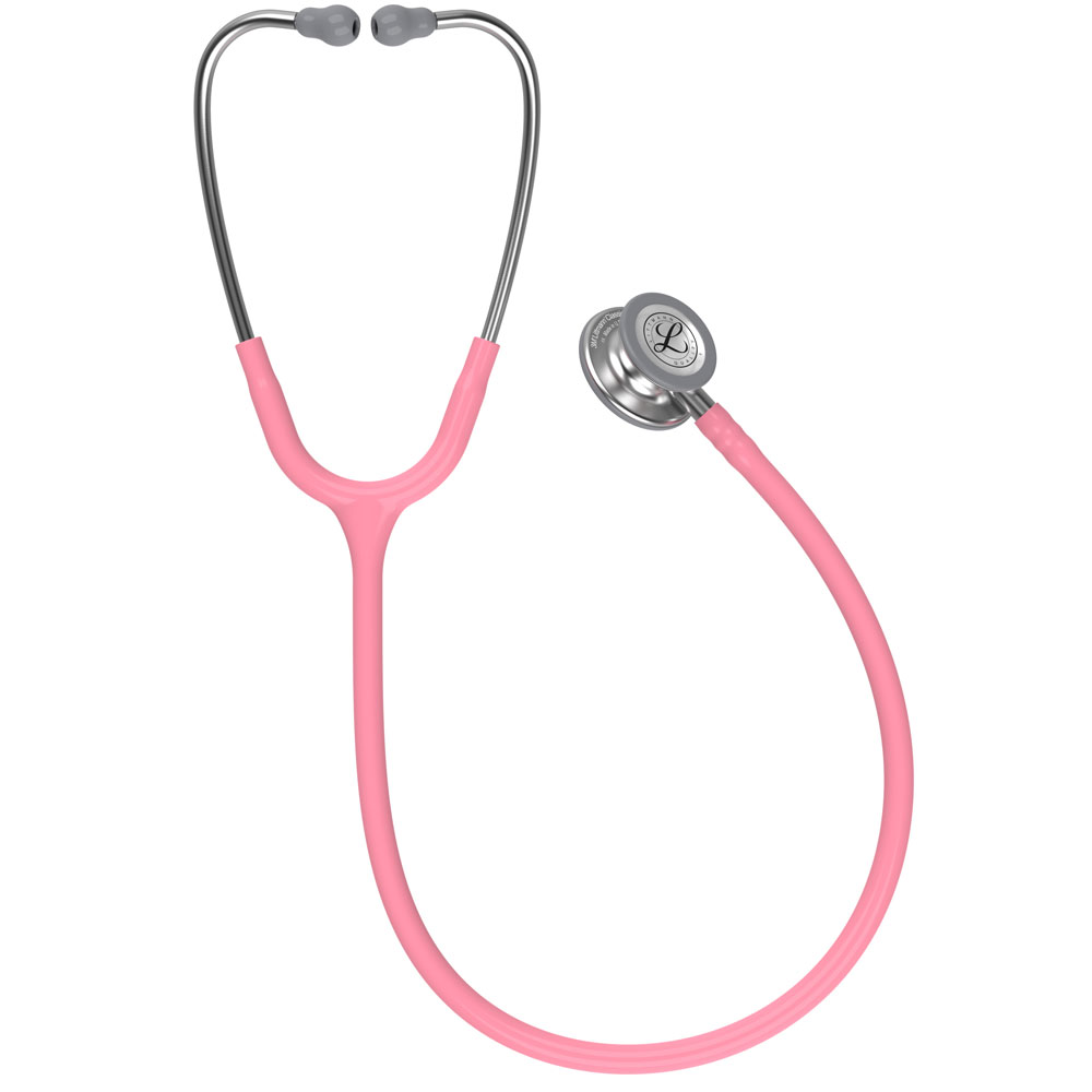 фото Стетоскоп littmann classic iii, трубка розовая с перламутром, 69 см, 5633