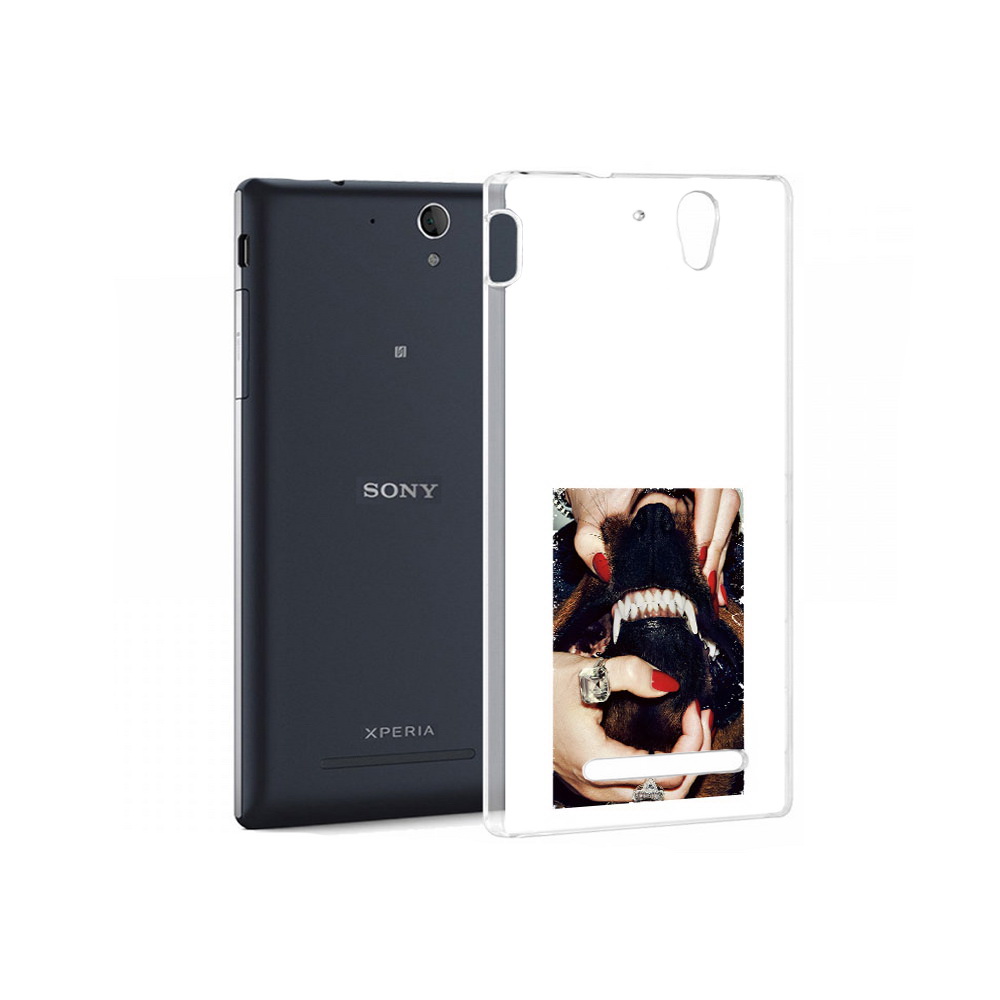 

Чехол MyPads Tocco для Sony Xperia C3 маникюр (PT18760.251.457), Прозрачный, Tocco