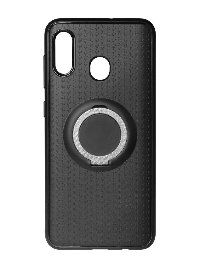 фото Чехол df sblackring-02, для samsung galaxy a20/a30, черный