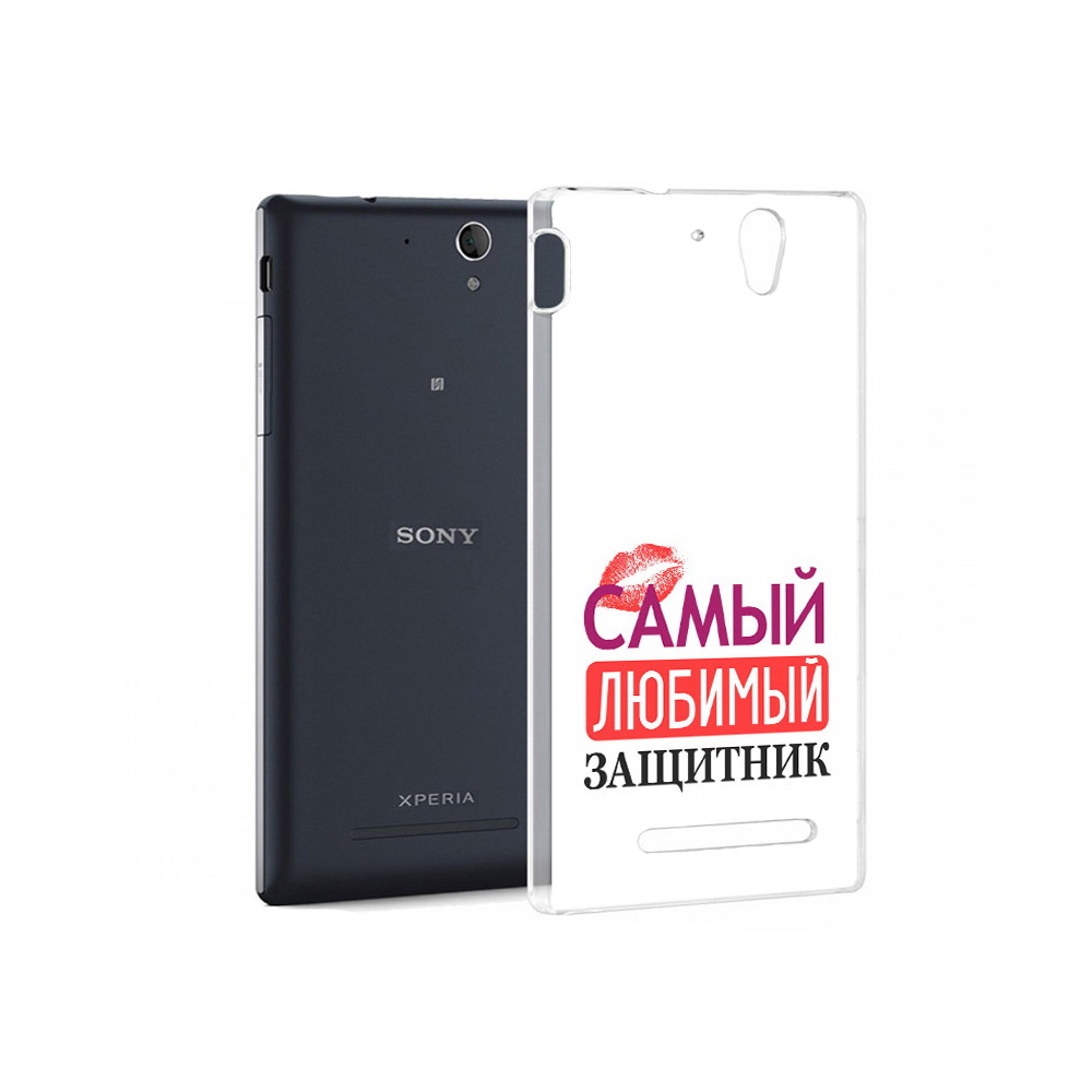 

Чехол MyPads Tocco для Sony Xperia C3 любимый защитник (PT18760.251.451), Прозрачный, Tocco