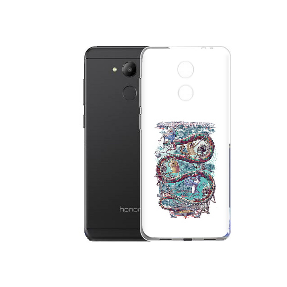 

Чехол MyPads Tocco для Honor 6C время приключений страшилка (PT67887.49.280), Прозрачный, Tocco