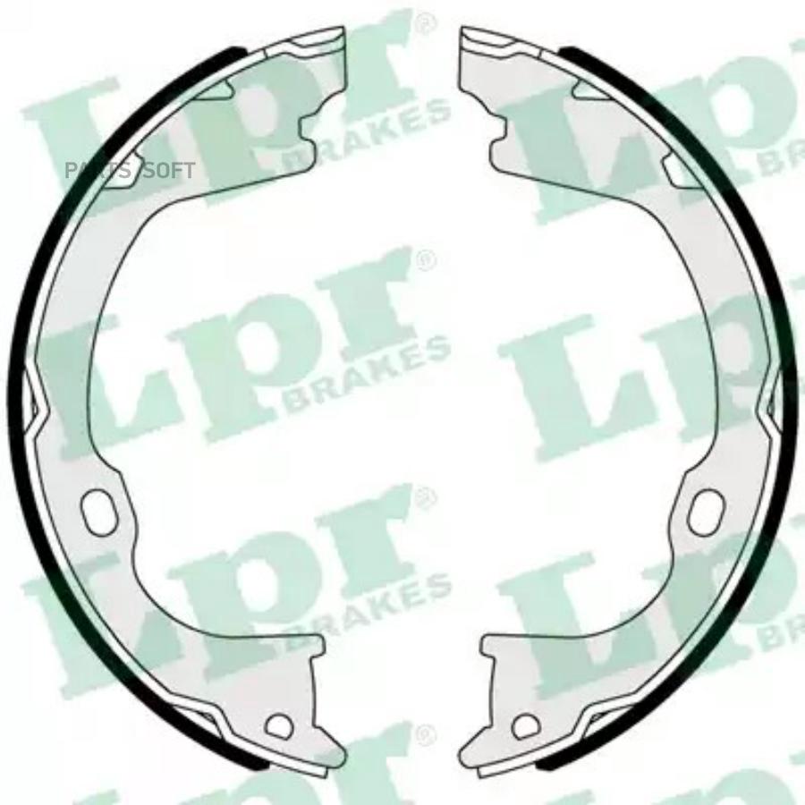 

Колодки стояночного тормоза JEEP LPR 01102