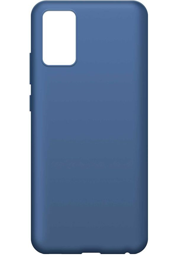 фото Чехол borasco microfiber case, для samsung galaxy a02s, синий