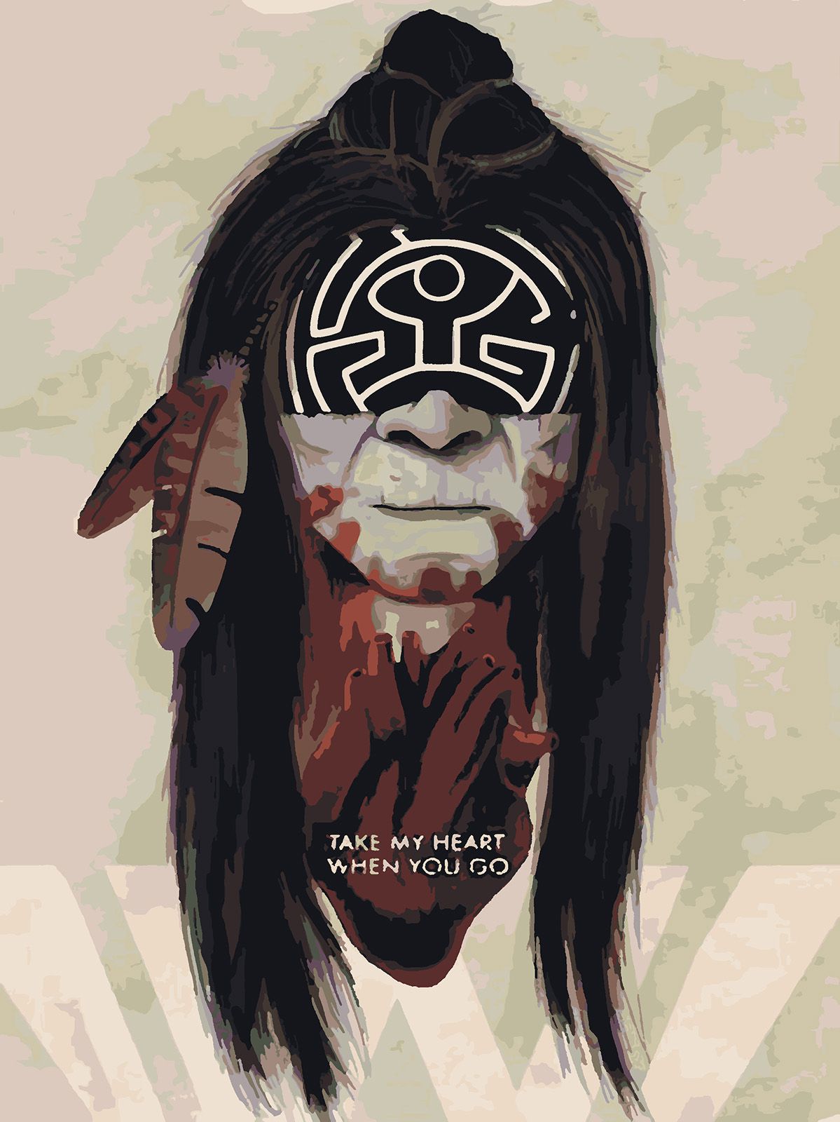 

Картина по номерам Красиво Красим Мир Дикого Запада - Индеец Призрак, 80 х 100 см, Мир Дикого Запада - Индеец Призрак