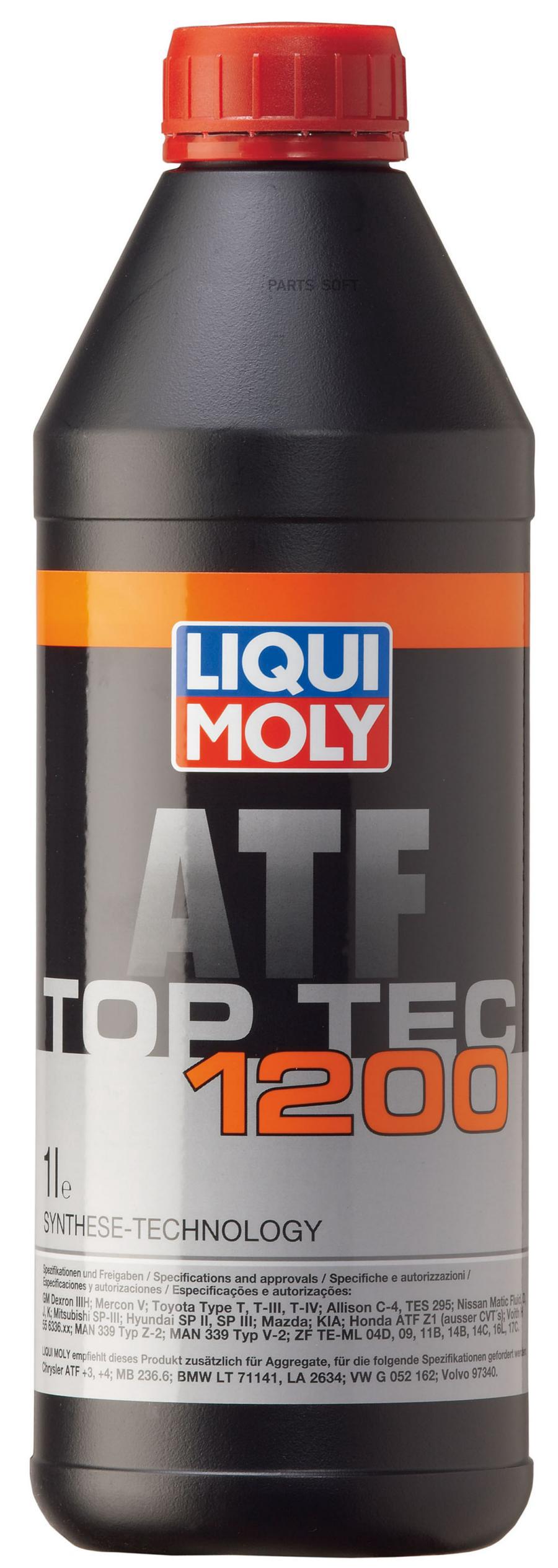 Масло Трансмиссионное Д/Акпп Top Tec Atf 1200 1л (Синтетика) Liqui moly  3681