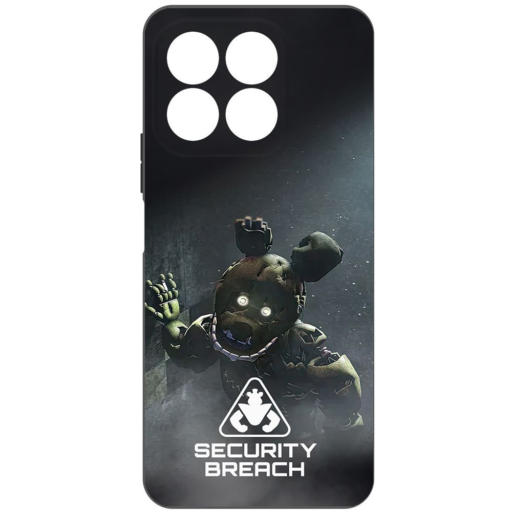

Чехол-накладка Krutoff Soft Case ФНАФ - Нарушение безопасности для Honor X8b черный