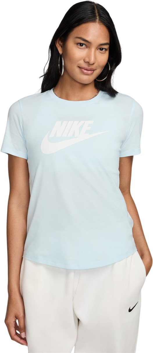 Футболка женская Nike W Nsw Club Ss Tee Icn Ftra голубая L