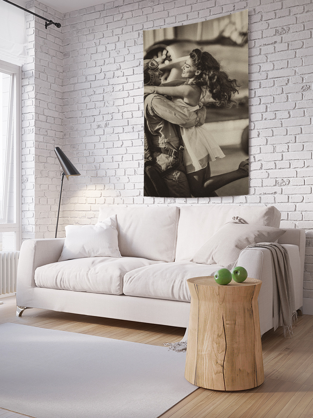 

Вертикальное фотопанно на стену JoyArty Встреча с любимым 150x200 см, Встреча с любимым