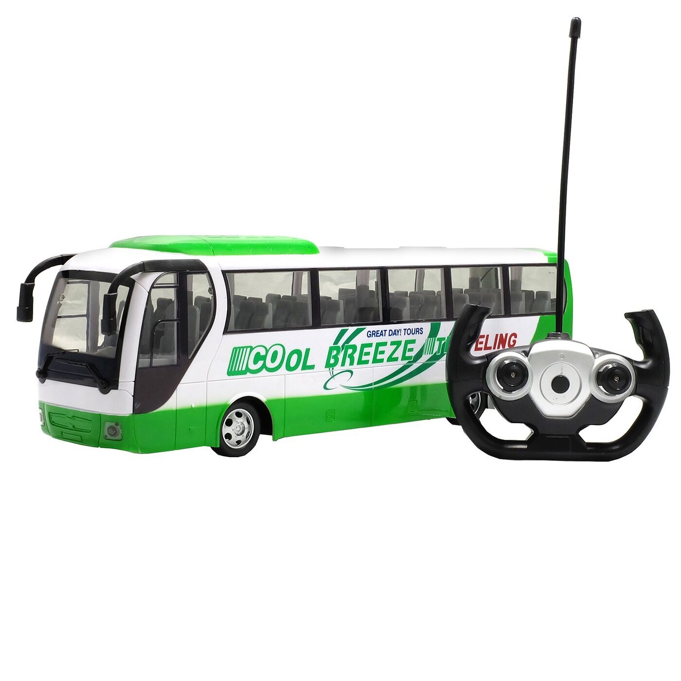 Автобус HK (SHENZHEN) INDUSTRIES DEVELOPMENT CO., LTD р/у 666-699A Green hk автобус радиоуправляемый 666 699a
