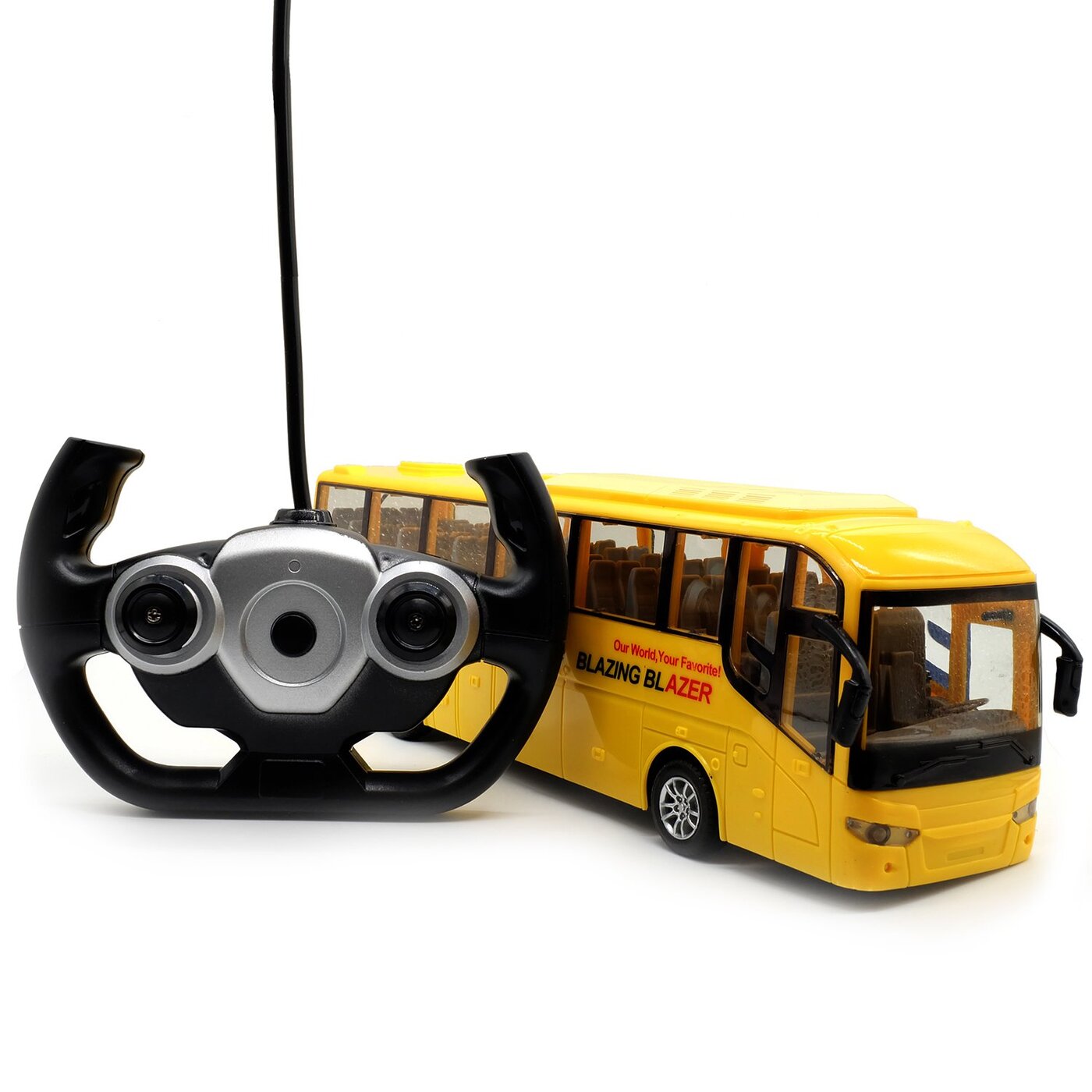 Автобус HK (SHENZHEN) INDUSTRIES DEVELOPMENT CO., LTD р/у 666-698A Yellow