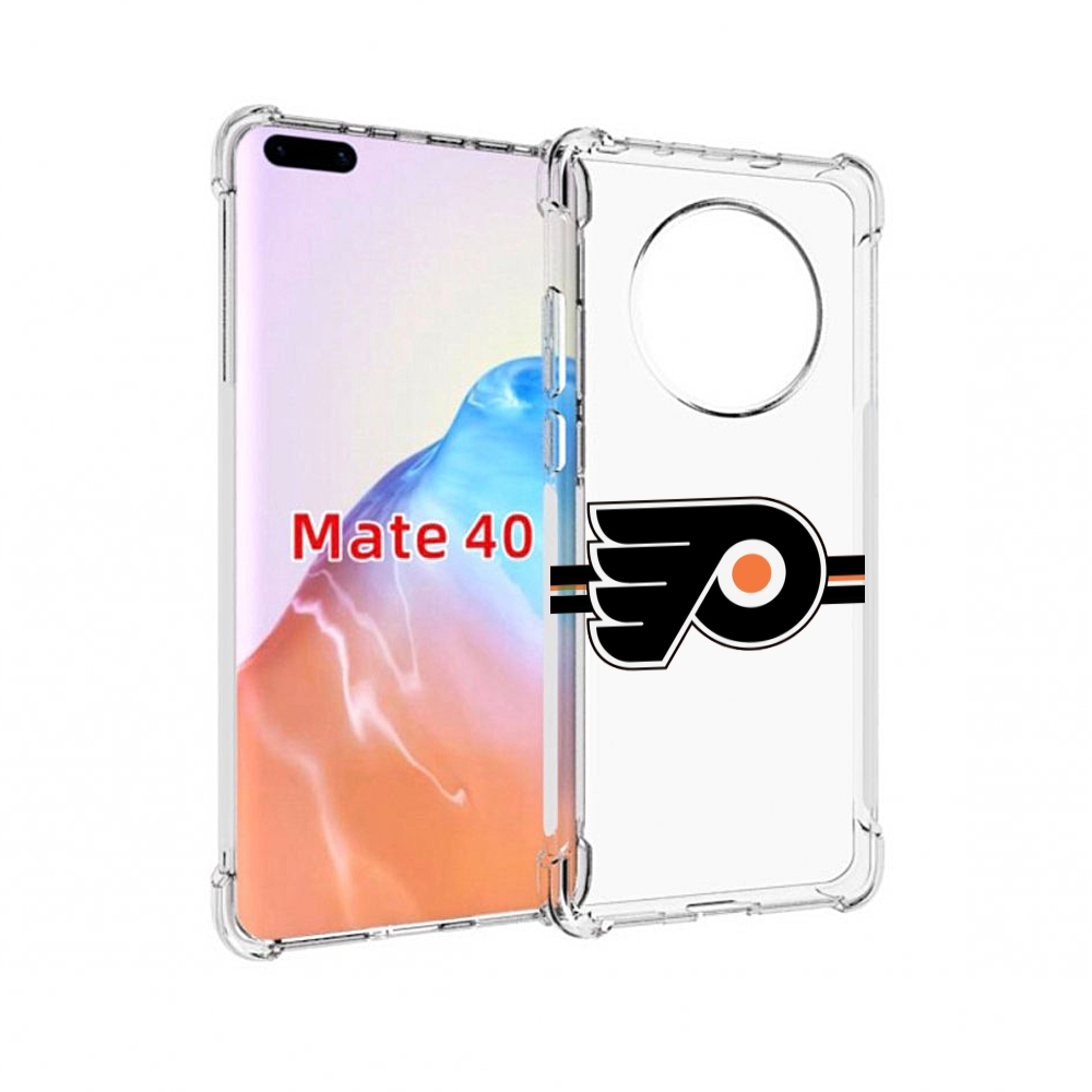 

Чехол MyPads Tocco для Huawei Mate 40 филадельфия флаерс мужской, Прозрачный, Tocco