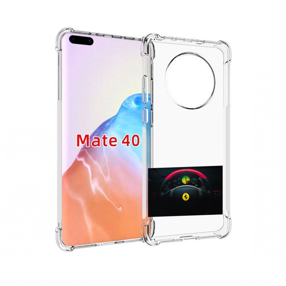 

Чехол MyPads Tocco для Huawei Mate 40 ferrari 2, Прозрачный, Tocco