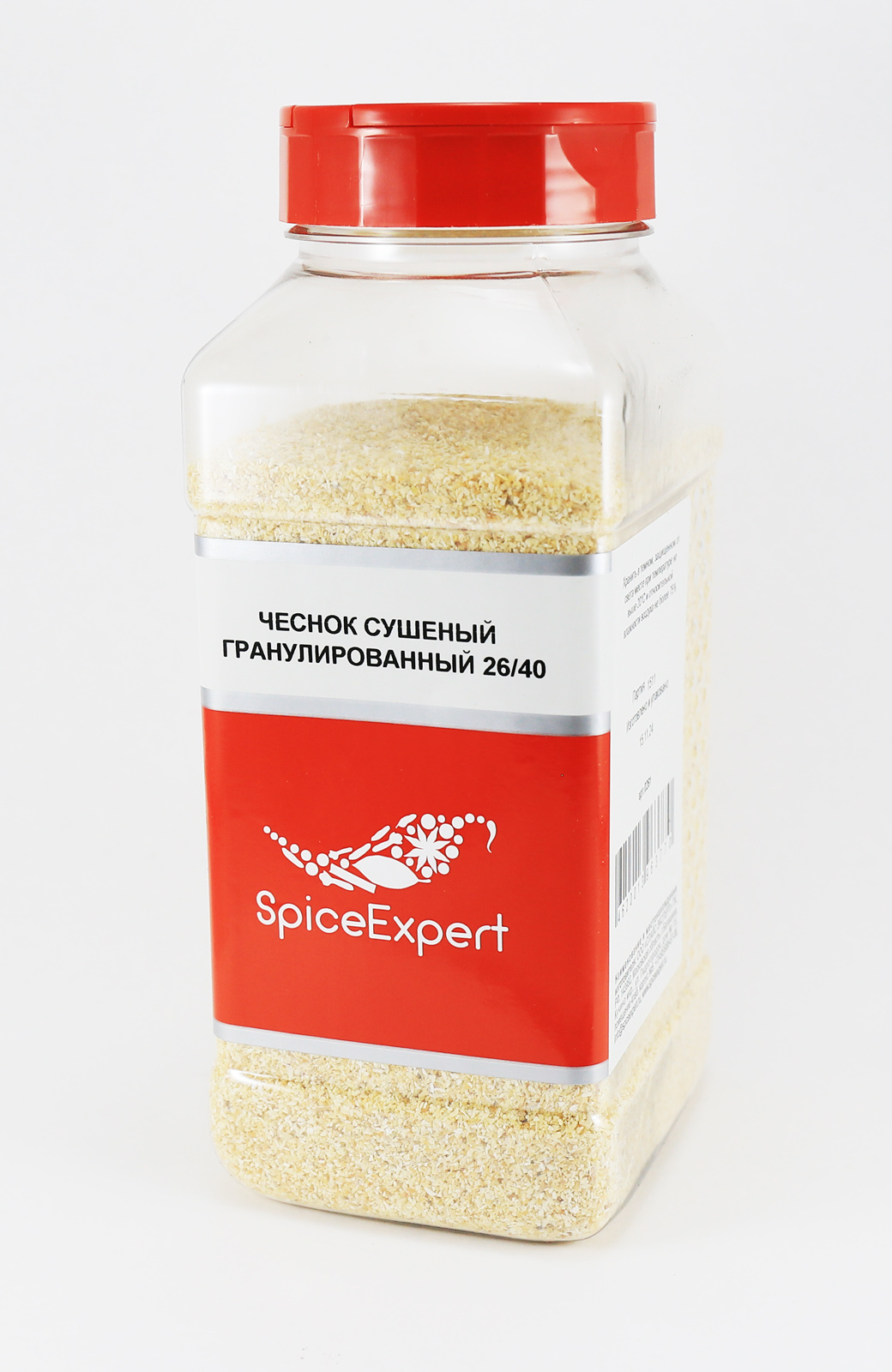 

Чеснок гранулированный 500гр (1000мл) банка SpicExpert