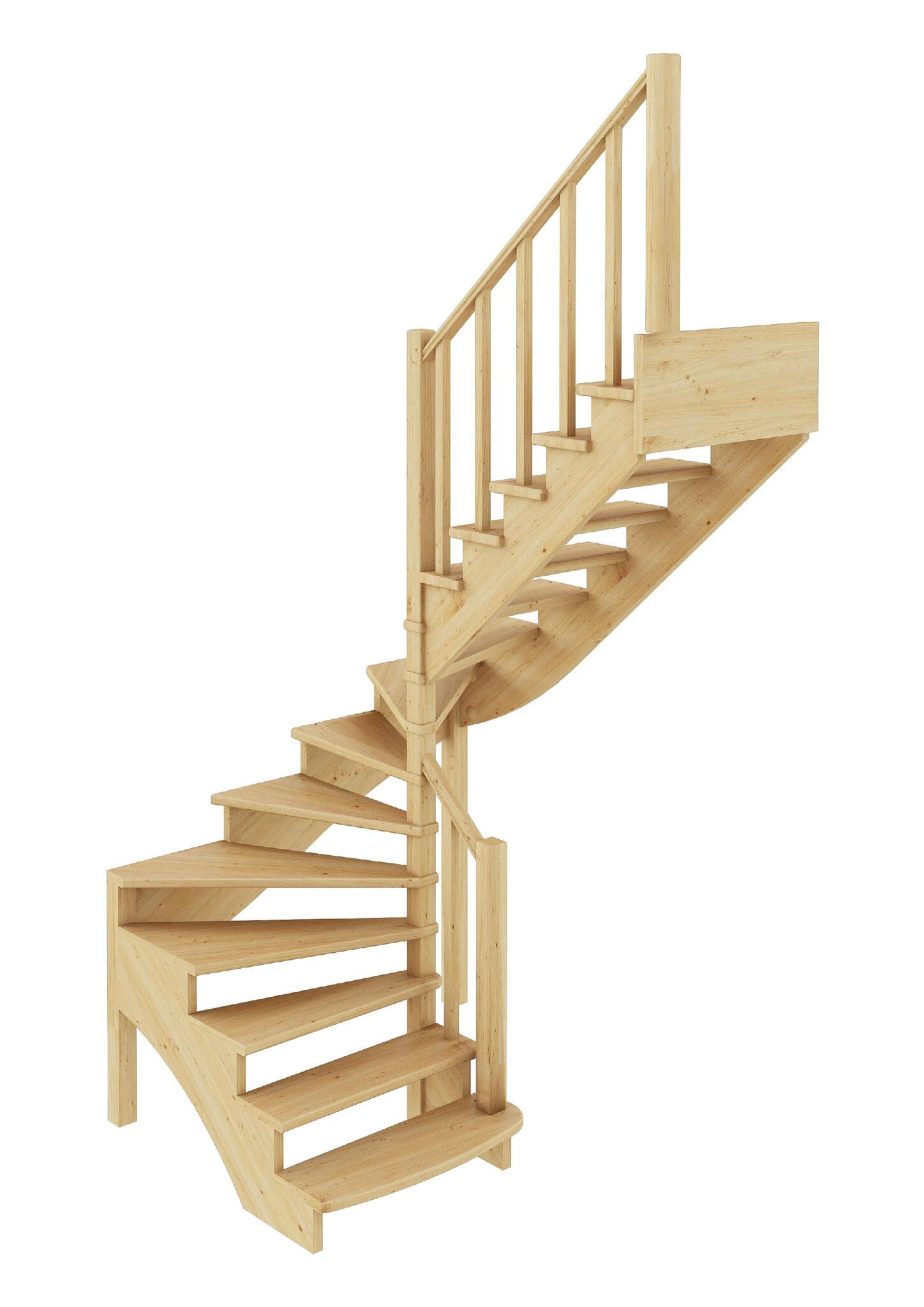 

Лестница Profi Hobby К-003м/4 П сосна (5 уп), Бежевый, К-003м