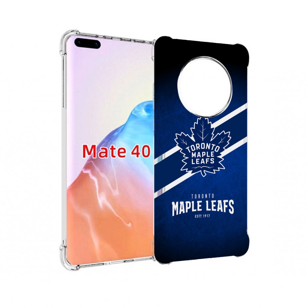 

Чехол MyPads Tocco для Huawei Mate 40 торонто-меипл-лифс, Прозрачный, Tocco