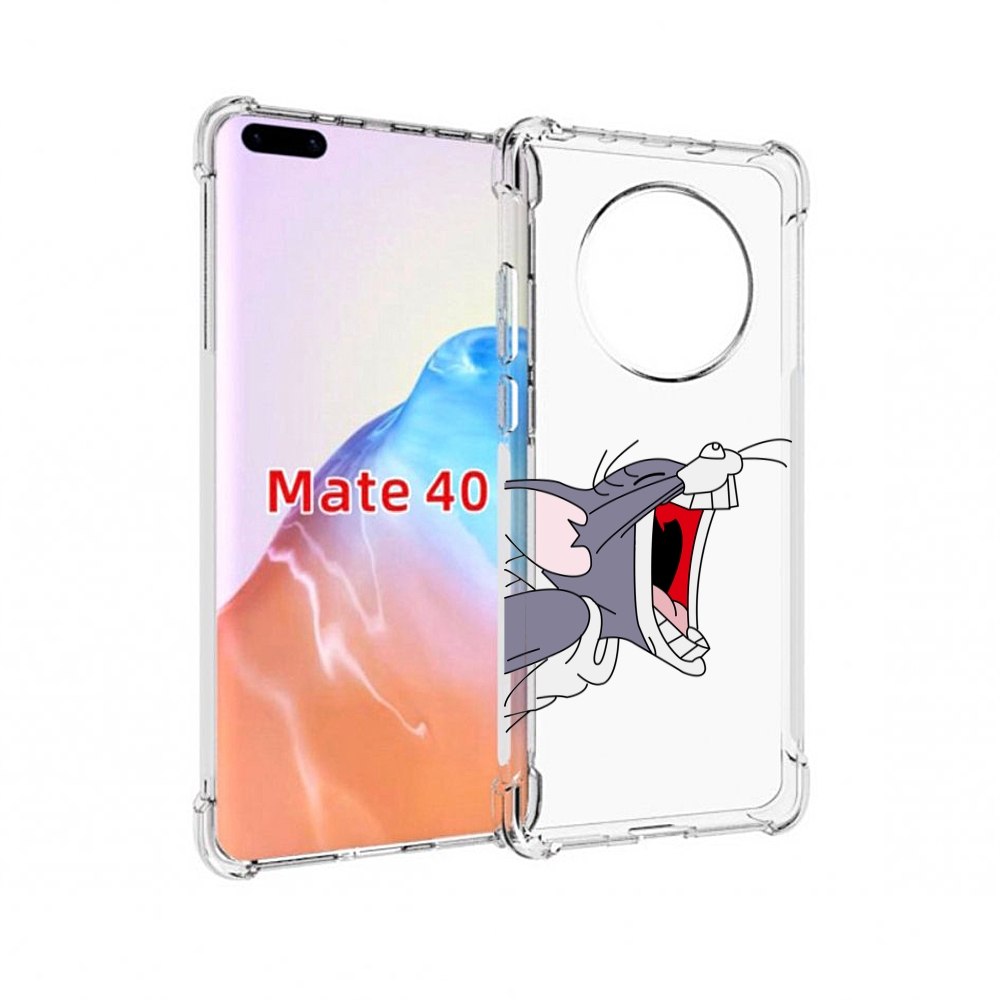 

Чехол MyPads Tocco для Huawei Mate 40 том-голодный, Прозрачный, Tocco