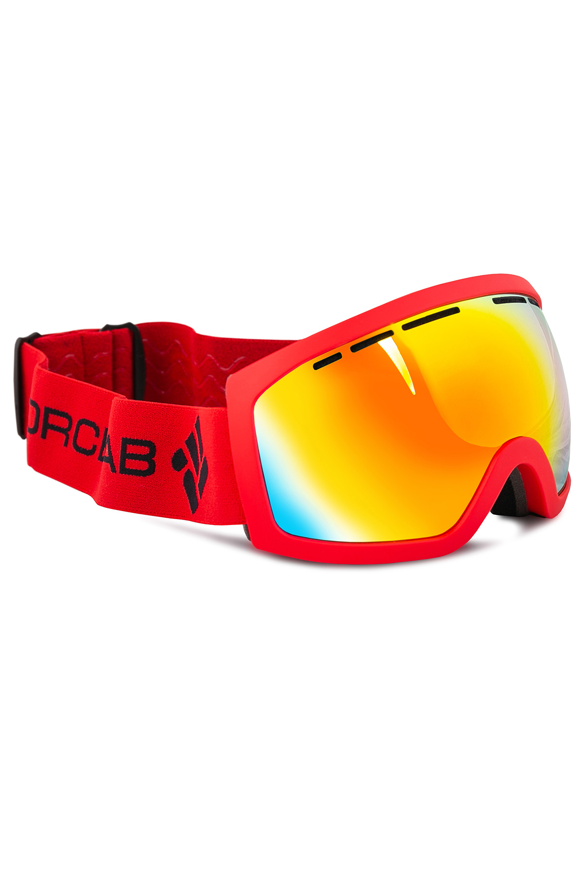 Очки-маска для горнолыжного, мото, вело, экстремальных видов спорта Forcelab (черный)