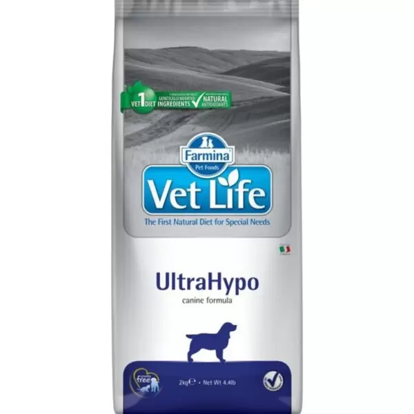 

Сухой корм для собак Farmina Vet Life Dog Ultrahypo, при пищевой аллергии, 2 кг