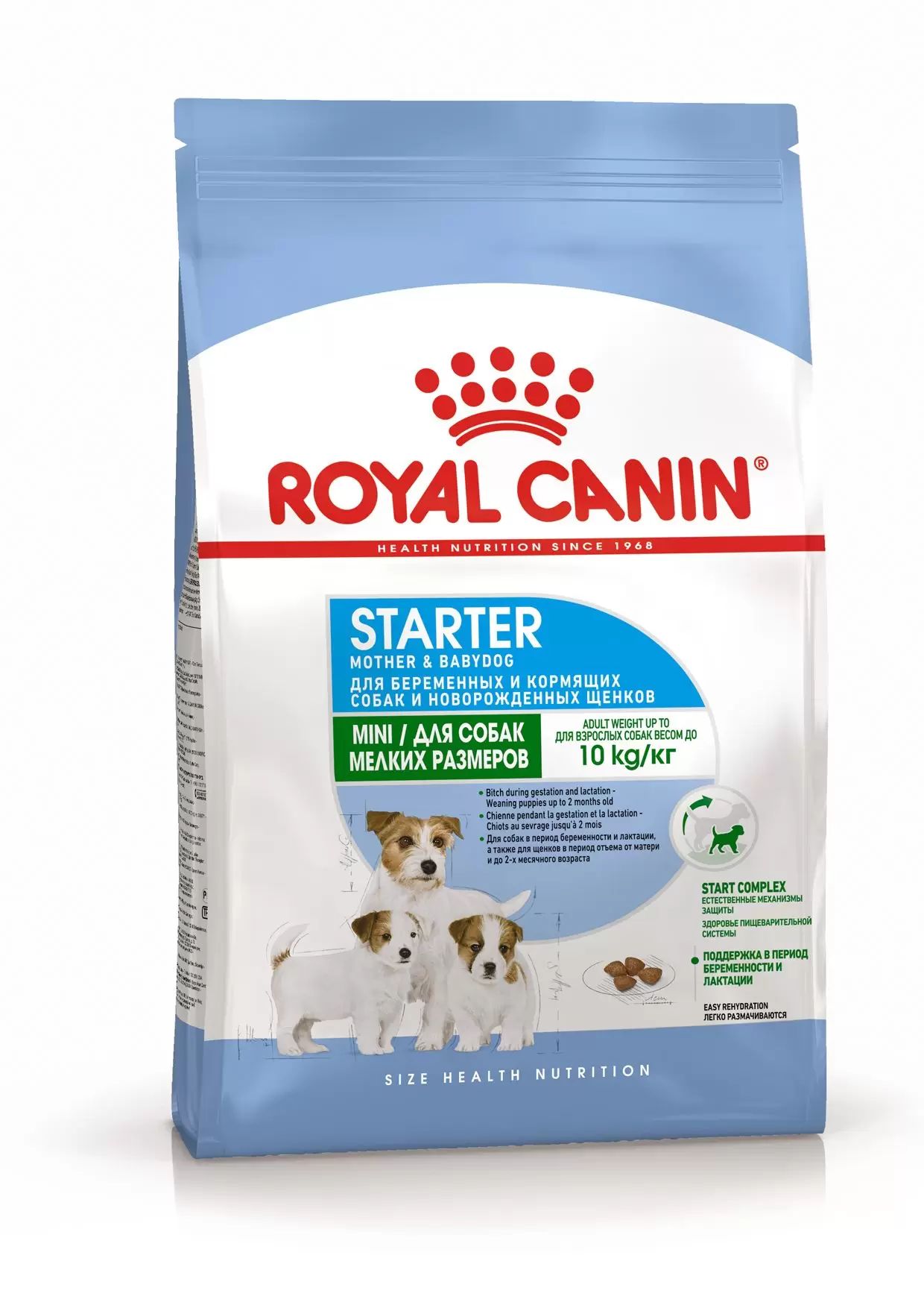 

Сухой корм для щенков, беременных и кормящих ROYAL CANIN MINI STARTER MOTHER&BABYDOG 8,5кг