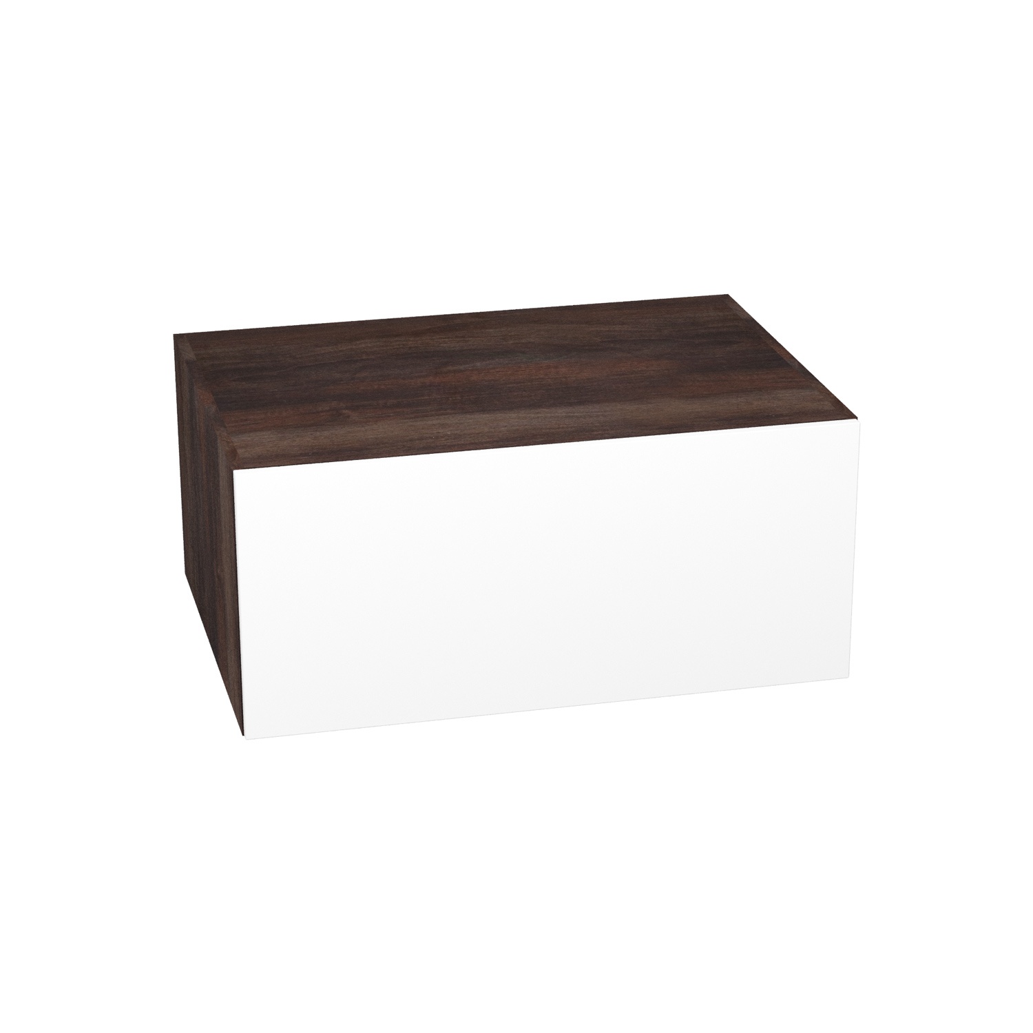 

Навесной шкаф горизонтальный 800 МС Эстетик Сурская мебель МДФ Дуб Кальяри/Магнолия Ф87, Белый, Эстетик