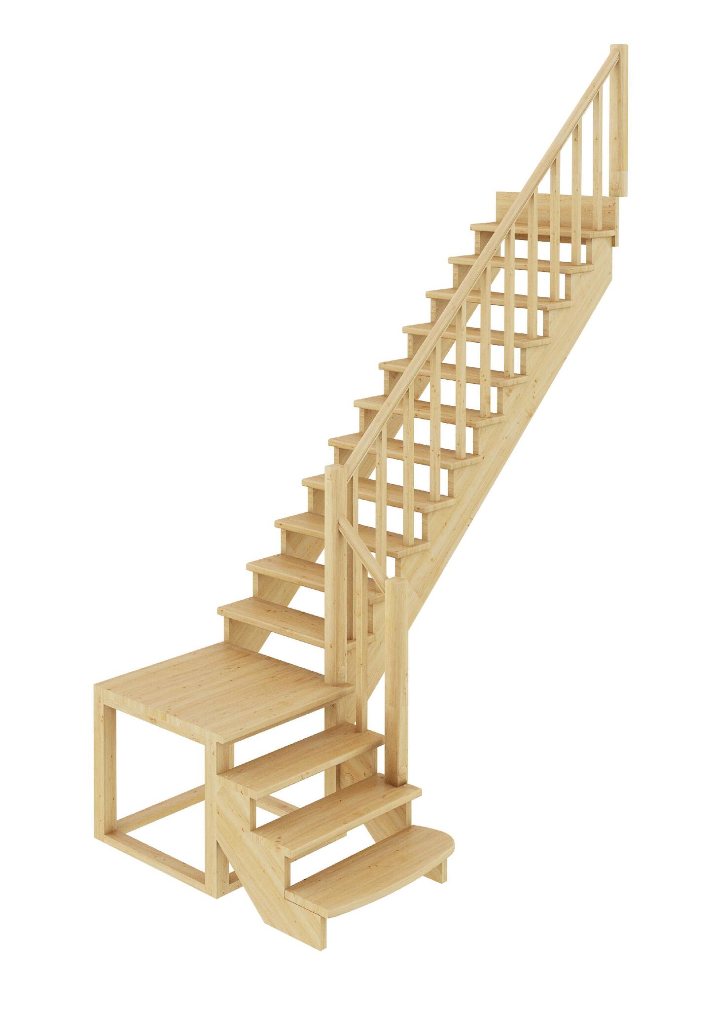 

Лестница Profi Hobby К-002м/1 П сосна (5 уп), Бежевый, К-002м