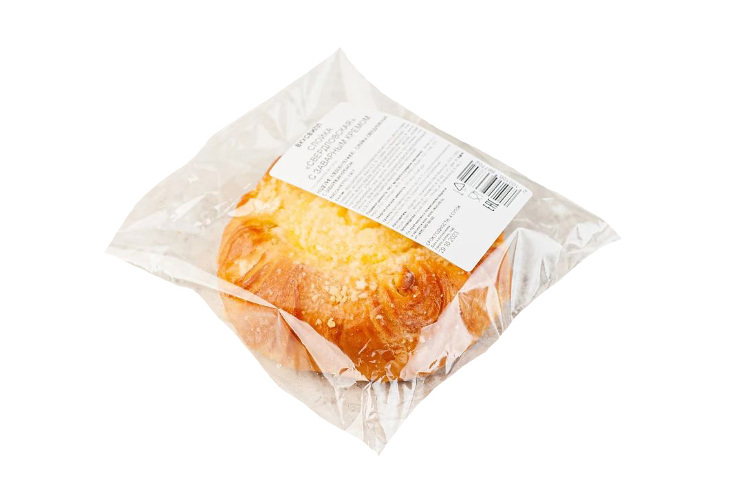 

Слойка ВкусВилл Свердловская с заварным кремом 130 г