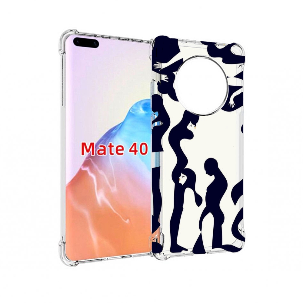 

Чехол MyPads Tocco для Huawei Mate 40 схема-пар, Прозрачный, Tocco