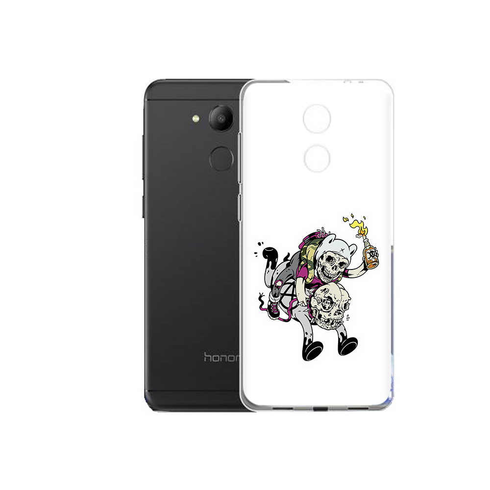 

Чехол MyPads Tocco для Honor 6C время приключений скелеты (PT67887.49.277), Прозрачный, Tocco