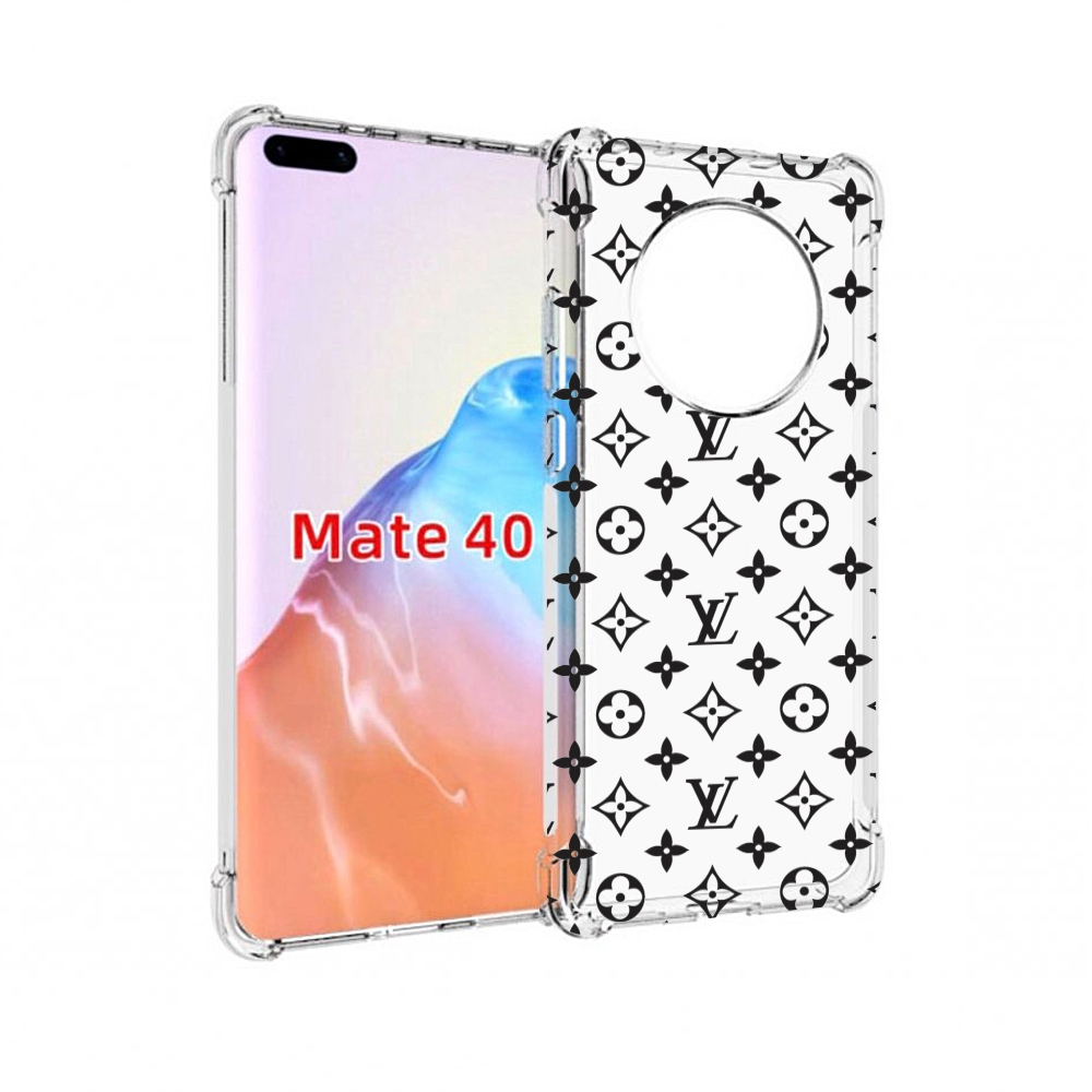 

Чехол MyPads Tocco для Huawei Mate 40 стильный-принт-на, Прозрачный, Tocco
