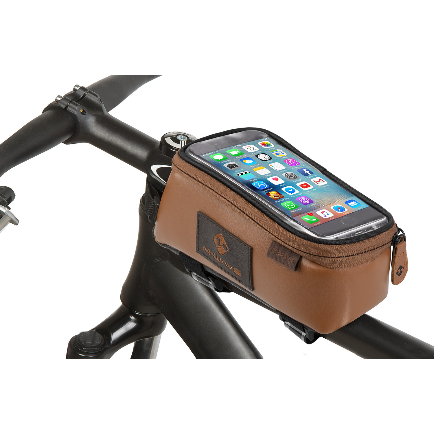Велосумка- чехол+бокс на раму  для смартфона ROTTERDAM TOP XL увеличенный размер 185х95х85