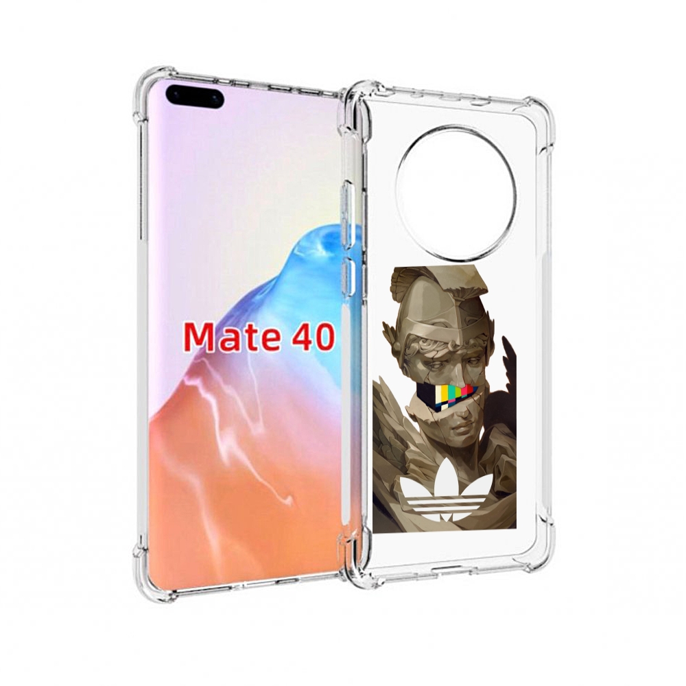 

Чехол MyPads Tocco для Huawei Mate 40 статуя-адидас, Прозрачный, Tocco