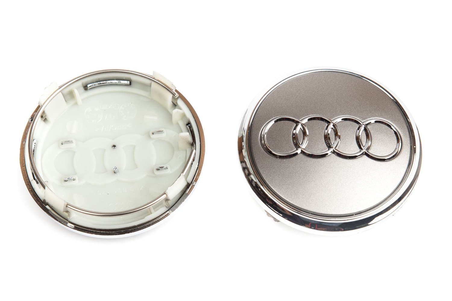 

Колпачок на литой диск Audi 78 mm 1 шт., Серый