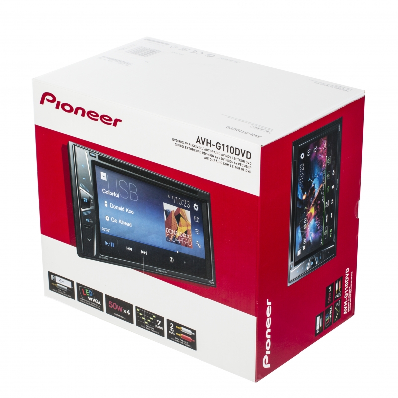 Автомагнитола PIONEER AVH-G110DVD