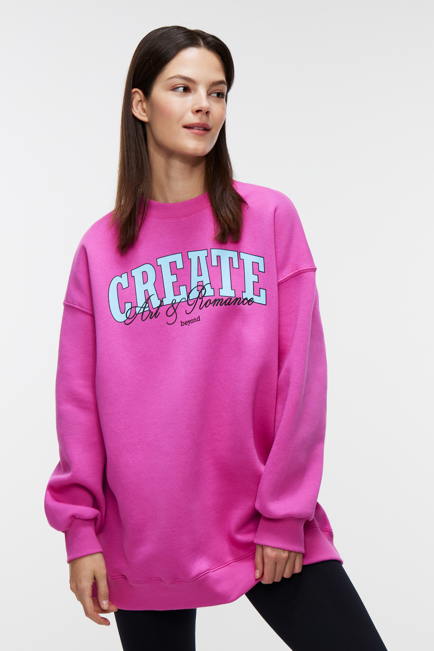 

Свитшот женский Befree 2311121416-95 розовый XS, 2311121416-95